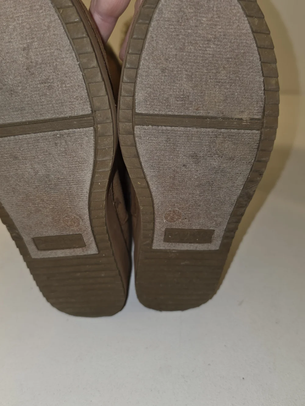 Rampage Ram-Perie micro suede boots featuring a distinct lace-up back design